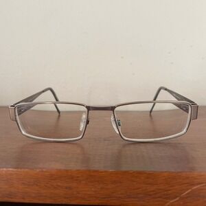 Morel Lightec 6865L GG 021 Bronze Eyeglasses Frames Only 53-17-140 France